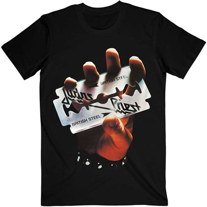 Judas Priest Unisex T-Shirt: British Steel T-Shirt