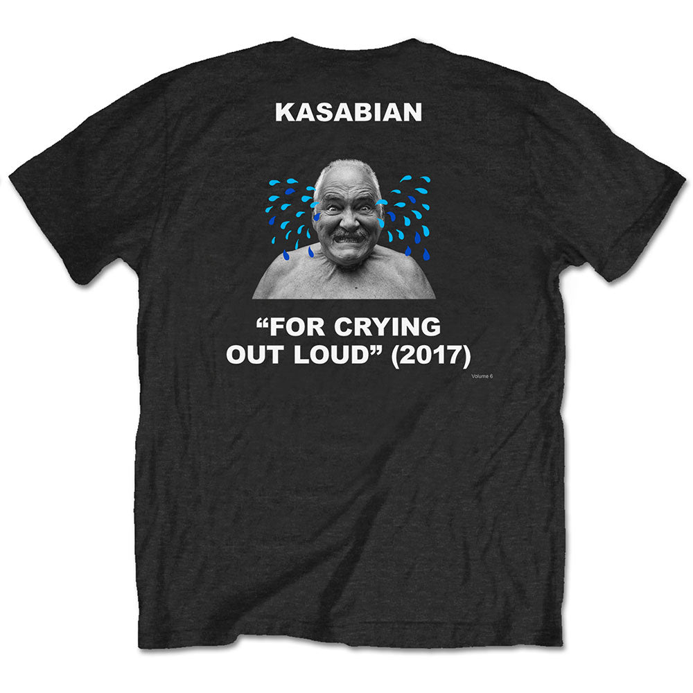 Kasabian Unisex T-Shirt: For Crying Out Loud (Back Print) T-Shirt