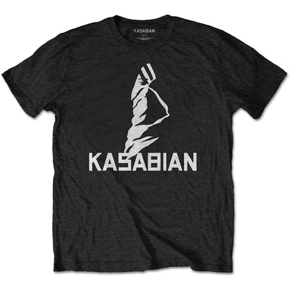 Kasabian Unisex T-Shirt: Ultra Face 2004 Tour (Back Print) T-Shirt