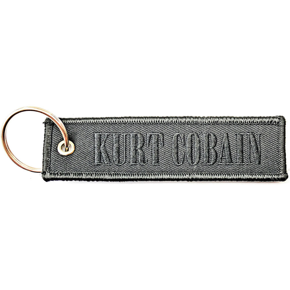 Kurt Cobain Keychain: Logo (Double Sided) Sleutelhanger