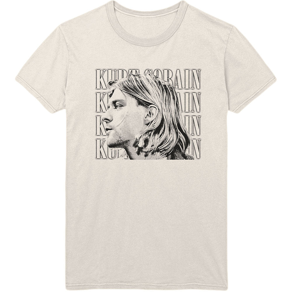 Kurt Cobain Unisex T-Shirt: Contrast Profile T-Shirt