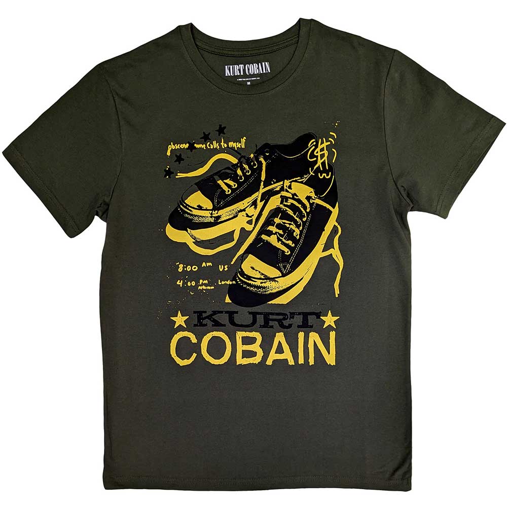 Kurt Cobain Unisex T-Shirt: Converse T-Shirt