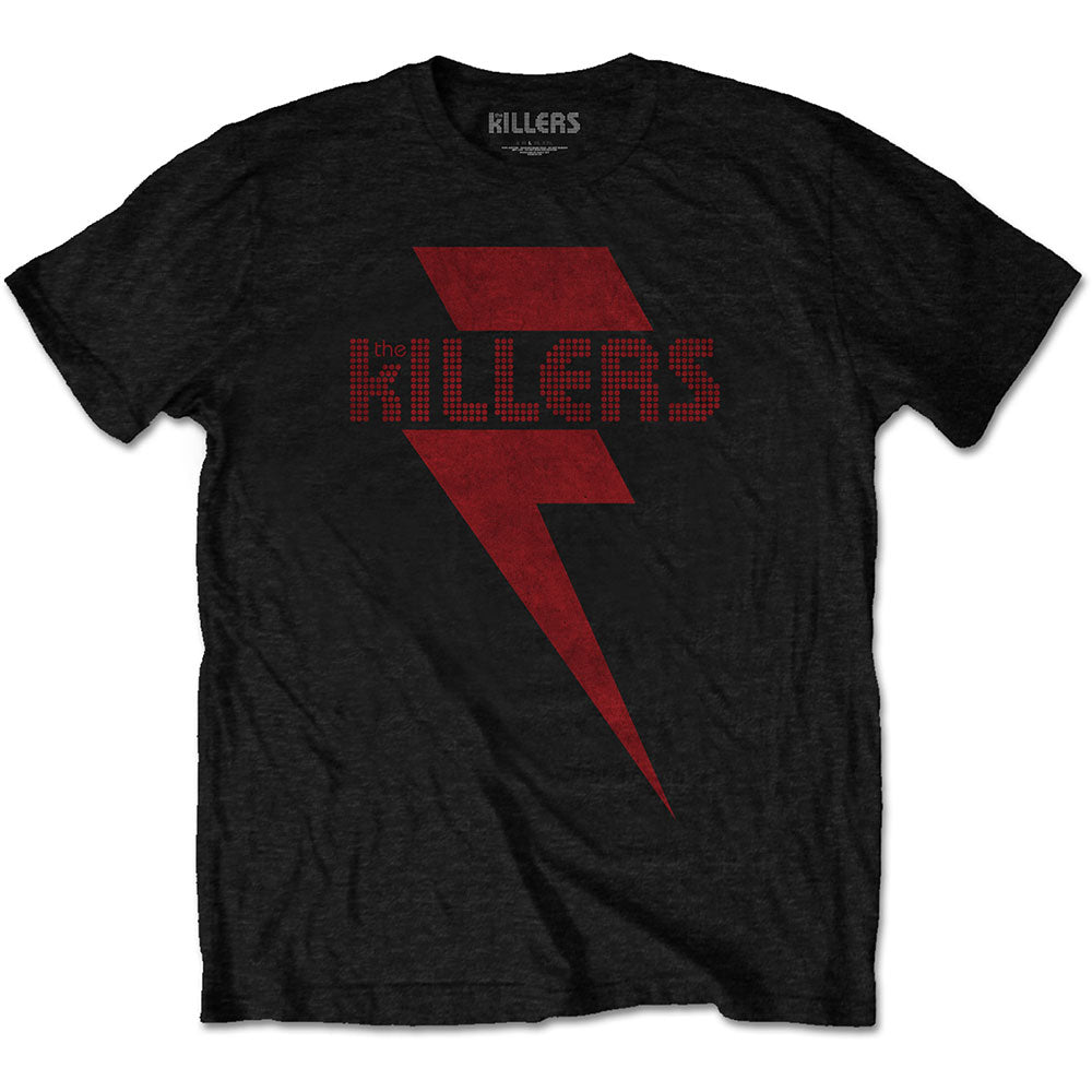 The Killers Unisex T-Shirt: Red Bolt T-Shirt