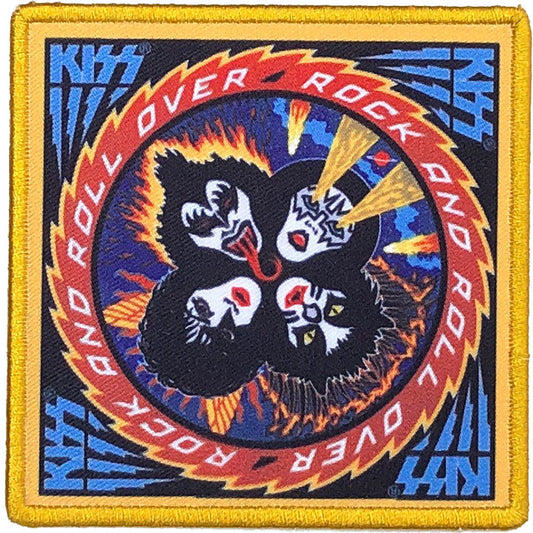 KISS Standard Patch: Rock And Roll Over (Album Cover) Standaard patch