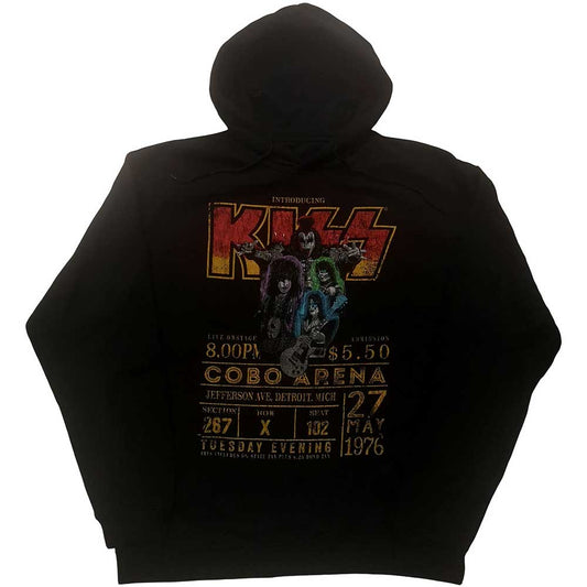 KISS Unisex Pullover Hoodie: Cobra Arena '76 (Eco-Friendly) Trui met capuchon