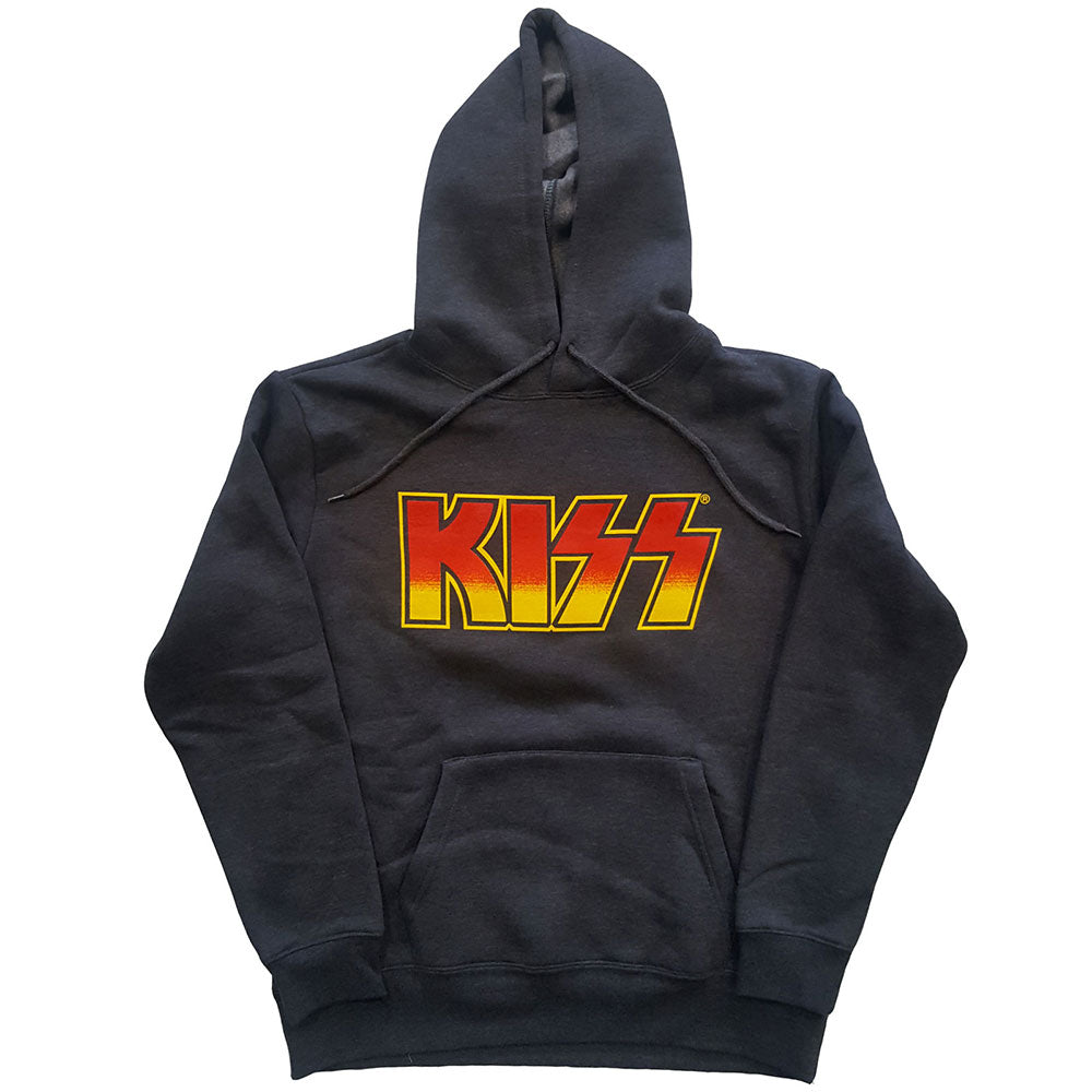 KISS Unisex Pullover Hoodie: Classic Logo Trui met capuchon