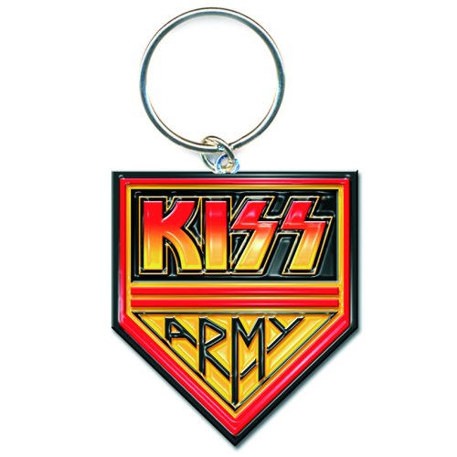 KISS Keychain: Army Pennant (Enamel In-fill) Sleutelhanger
