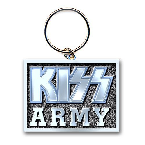 KISS Keychain: Army Block (Die-cast Relief) Sleutelhanger