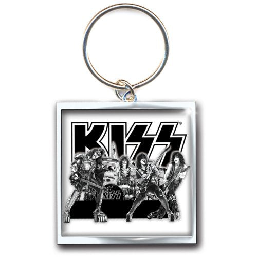 KISS Keychain: Graphite Band (Photo-print) Sleutelhanger