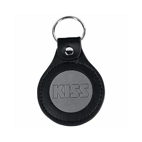 KISS Keychain: Logo (Leather Fob) Sleutelhanger