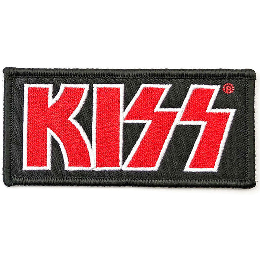 KISS Standard Patch: Red Logo Standaard patch