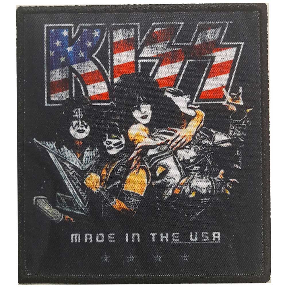 KISS Standard Patch: Made In The USA Standaard patch