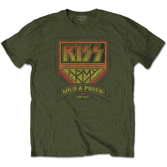 KISS Unisex T-Shirt: Loud & Proud T-Shirt