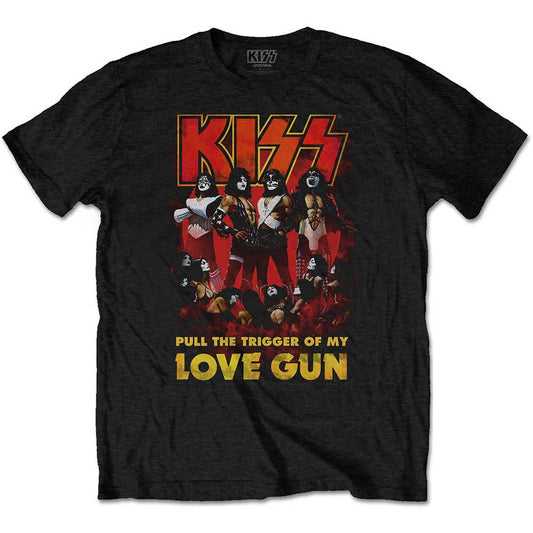 KISS Unisex T-Shirt: Love Gun Glow T-Shirt