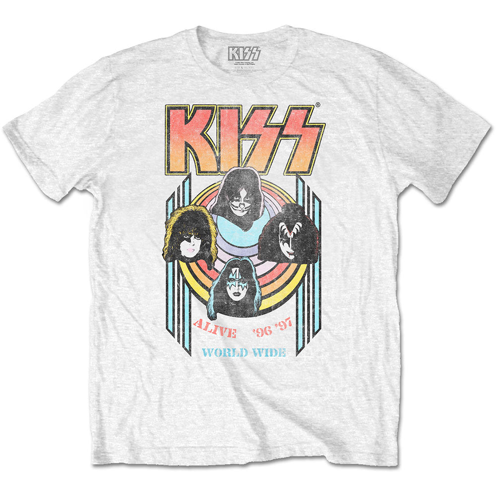 KISS Unisex T-Shirt: World Wide T-Shirt