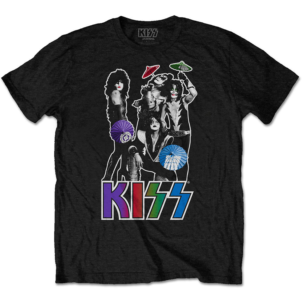 KISS Unisex T-Shirt: Umbrellas T-Shirt