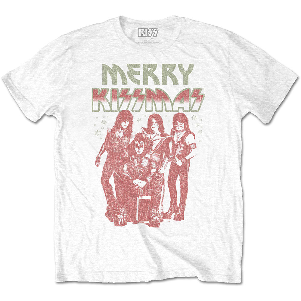 KISS Unisex T-Shirt: Merry Kissmas T-Shirt