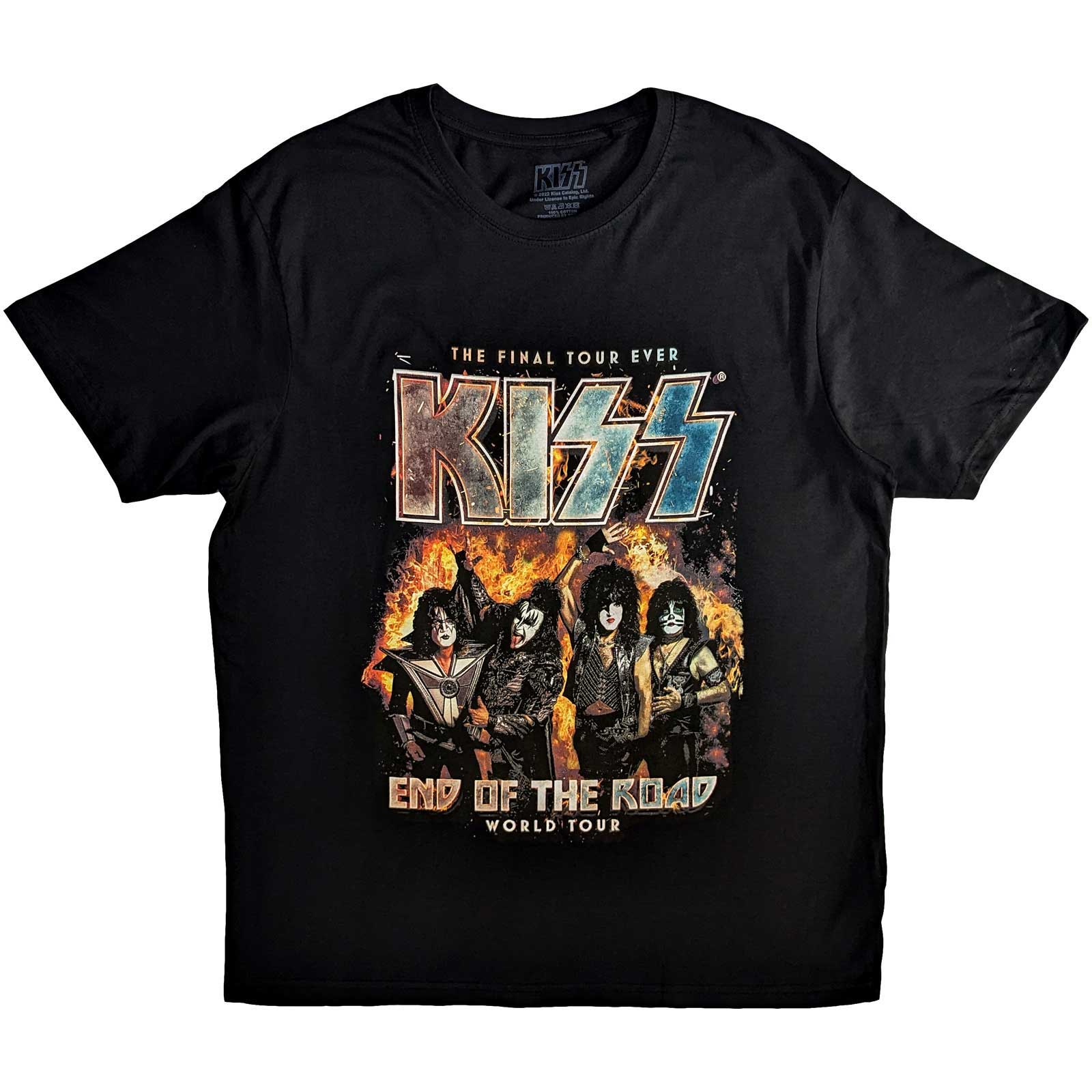 Een foto van een T-Shirt van KISS.