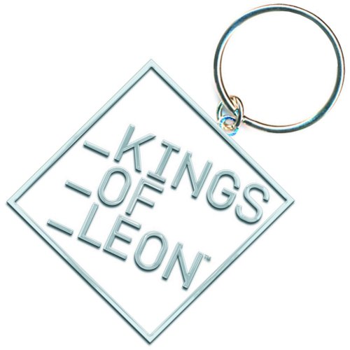 Kings of Leon Keychain: Block Logo (Enamel In-fill) Sleutelhanger