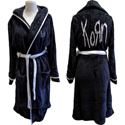 Korn Unisex Bathrobe: Logo (Small - Medium) Bathrobe