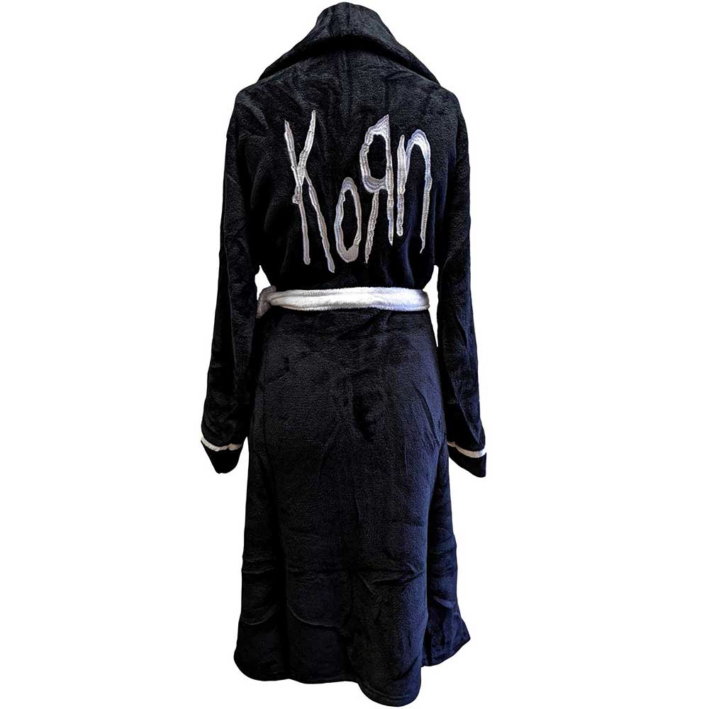 Korn Unisex Bathrobe: Logo (Small - Medium) Bathrobe