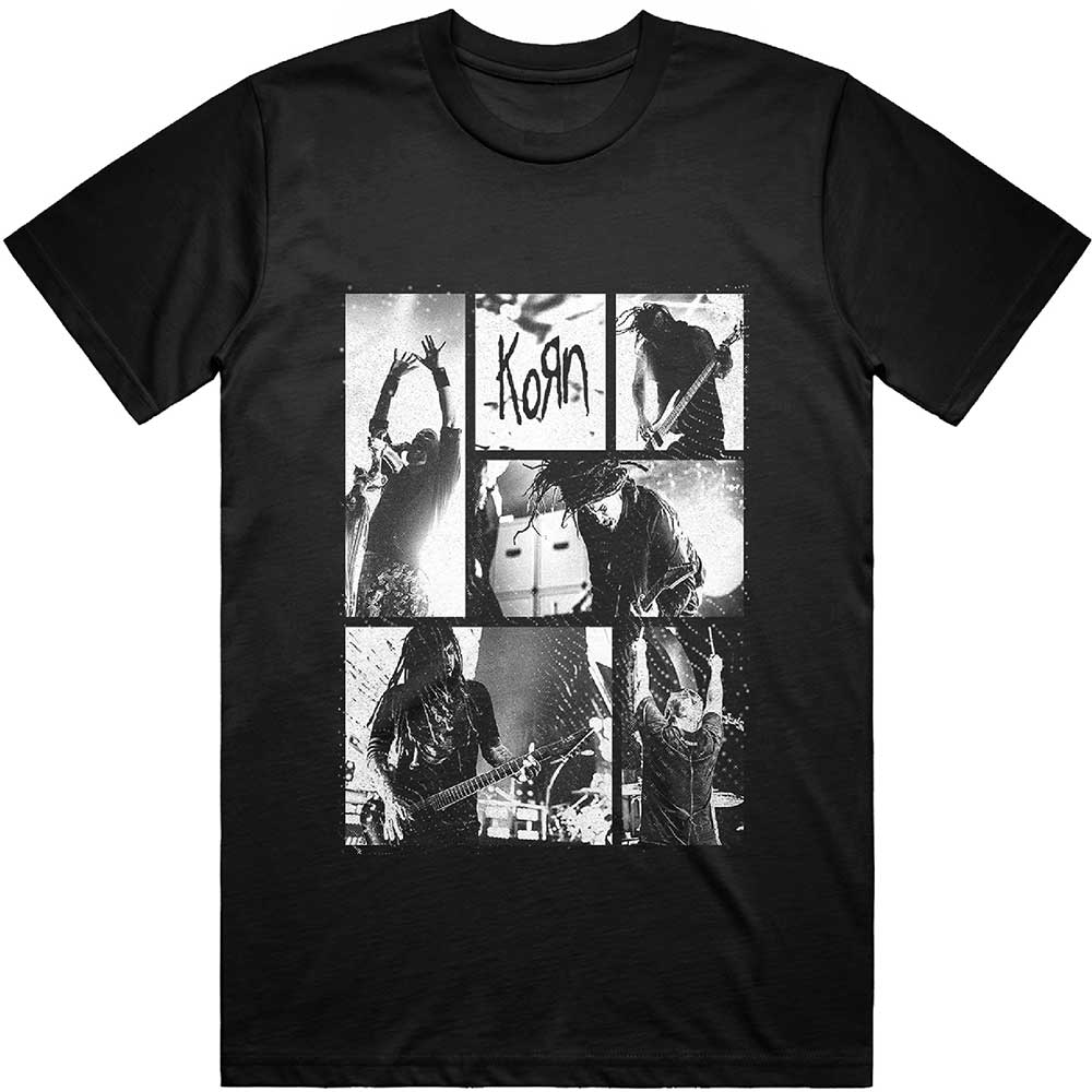 Korn Unisex T-Shirt: Blocks T-Shirt