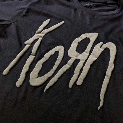 Korn Unisex Hi-Build T-Shirt: Logo Hi-Build T-Shirt