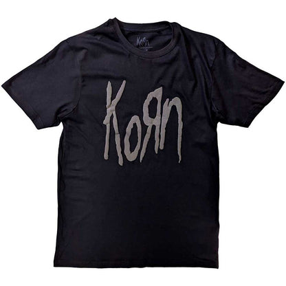 Korn Unisex Hi-Build T-Shirt: Logo Hi-Build T-Shirt