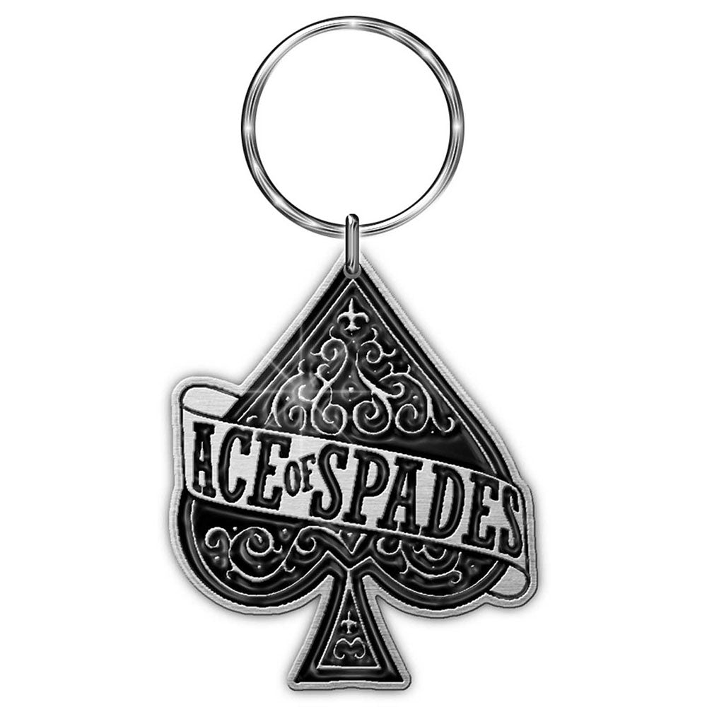 Motorhead Keychain: Ace Of Spades (Enamel In-Fill) Sleutelhanger