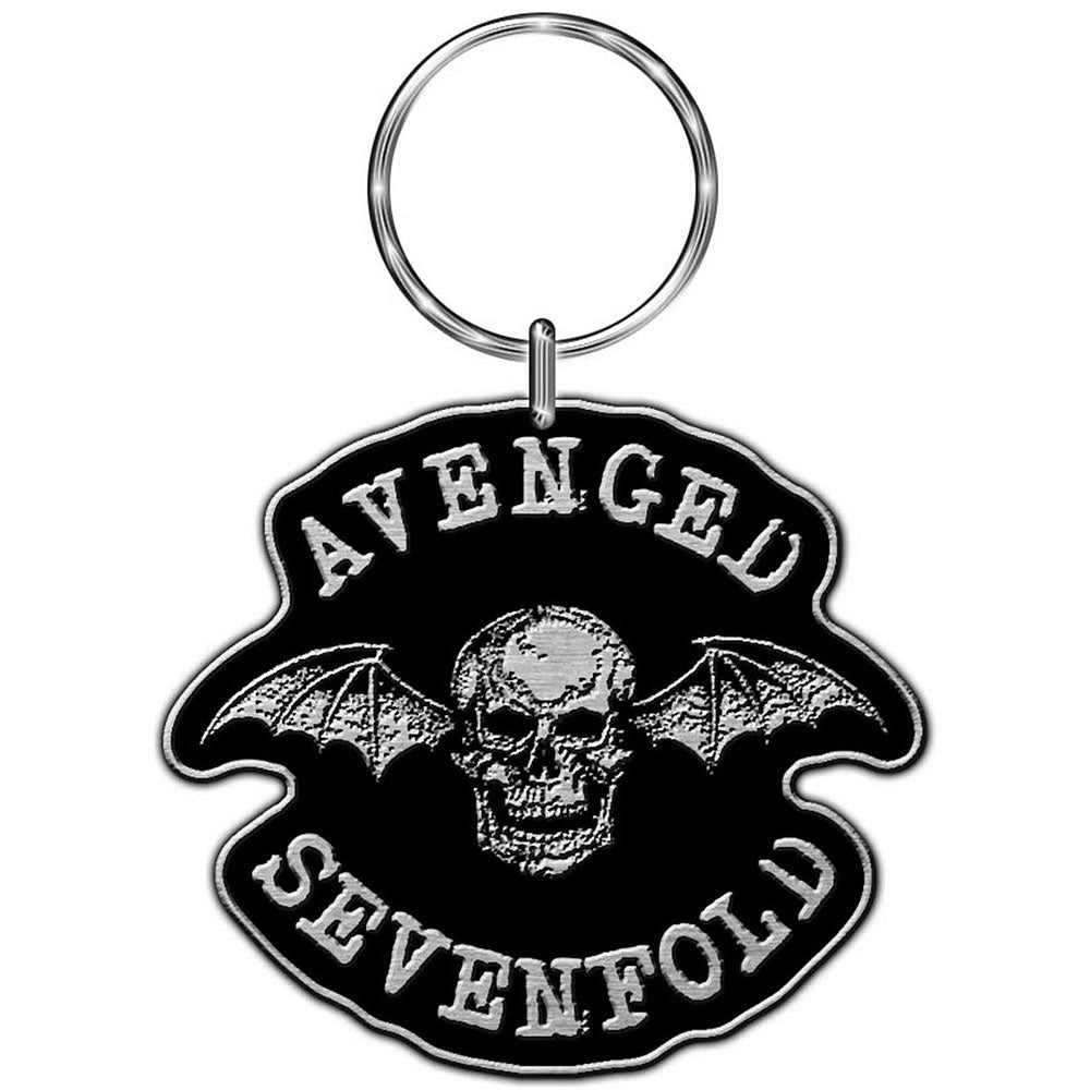 Avenged Sevenfold Keychain: Death Bat (Enamel In-Fill) Sleutelhanger