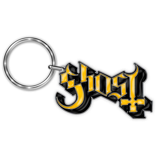 Ghost Keychain: Logo (Die-Cast Relief) Sleutelhanger