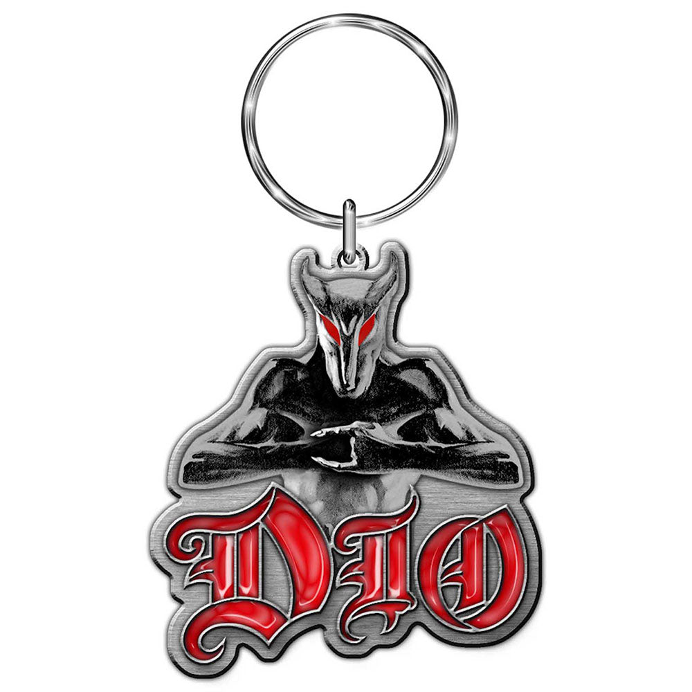 Dio Keychain: Logo (Die-Cast Relief) Sleutelhanger