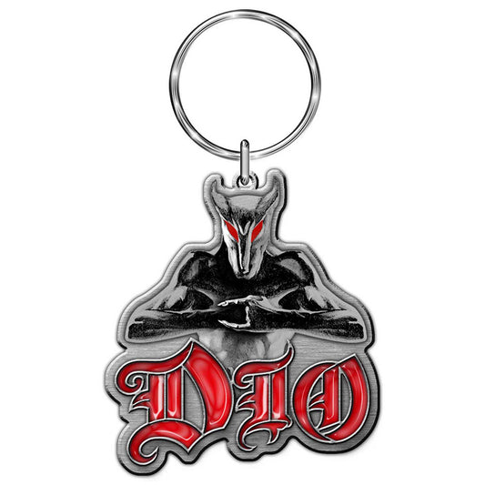 Dio Keychain: Logo (Die-Cast Relief) Sleutelhanger