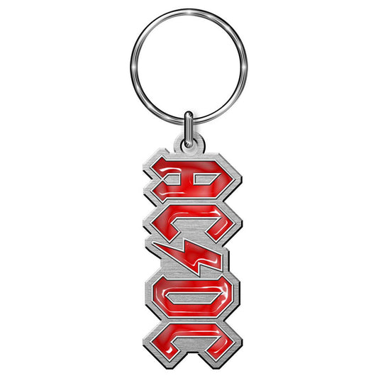 AC/DC Keychain: Logo (Die-Cast Relief) Sleutelhanger