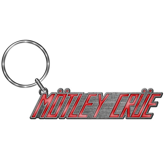 Motley Crue Keychain: Logo (Die-Cast Relief) Sleutelhanger