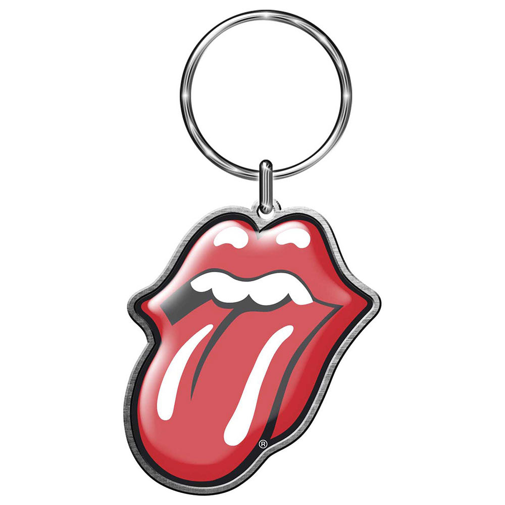 The Rolling Stones Keychain: Tongue (Die-Cast Relief) Sleutelhanger