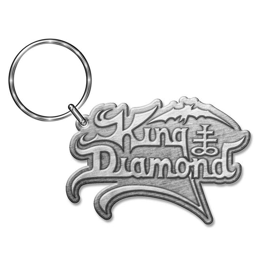 King Diamond Keychain: Logo (Die-Cast Relief) Sleutelhanger