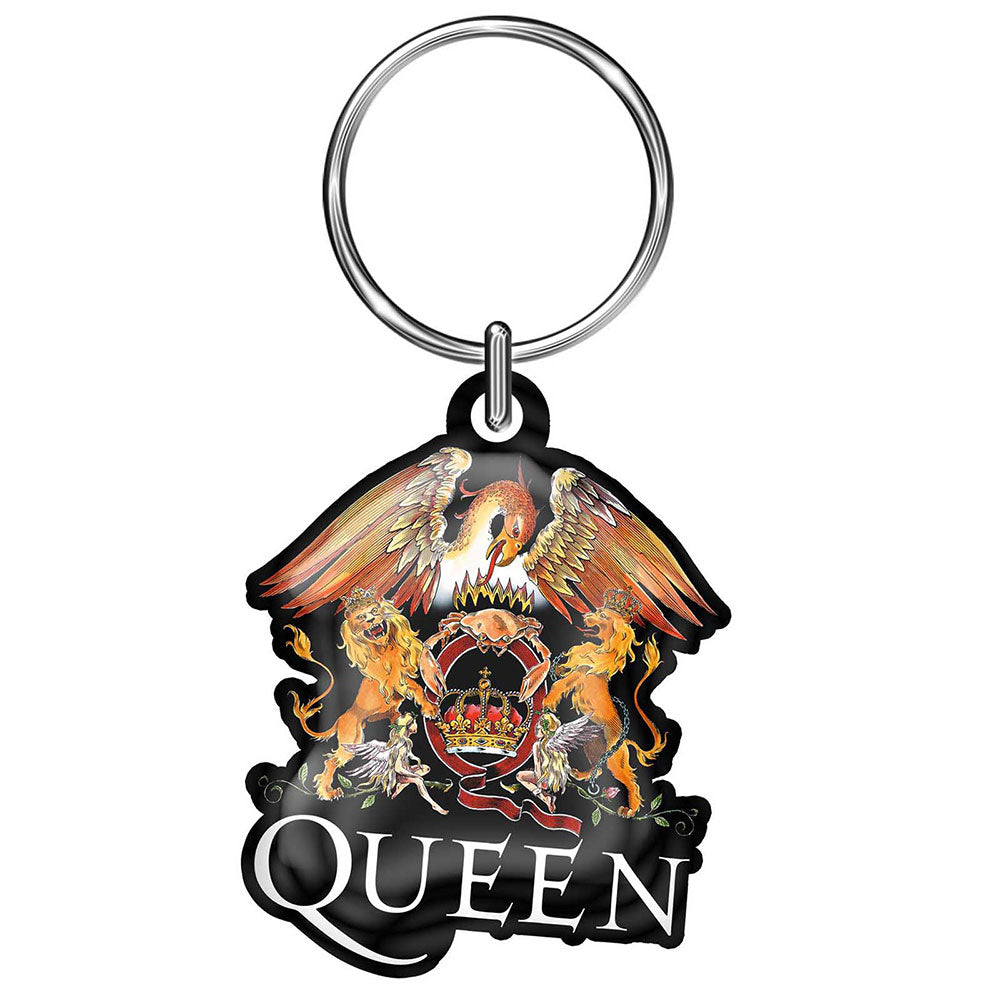 Queen Keychain: Crest (Die-Cast Relief) Sleutelhanger