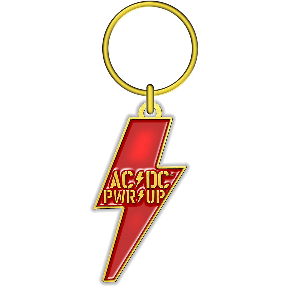 AC/DC Keychain: PWR-UP (Die-Cast Relief) Sleutelhanger