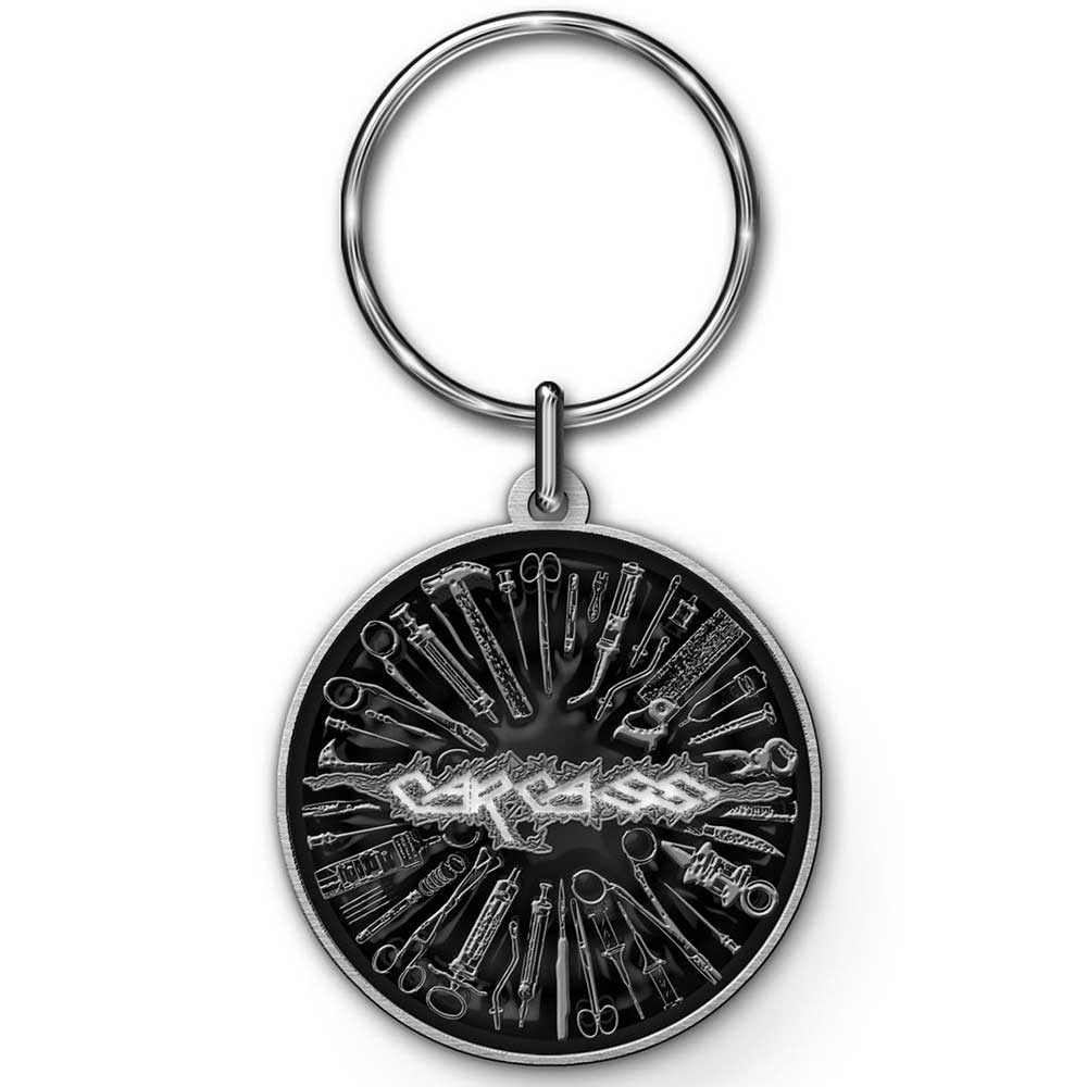 Carcass Keychain: Tools (Enamel In-Fill) Sleutelhanger