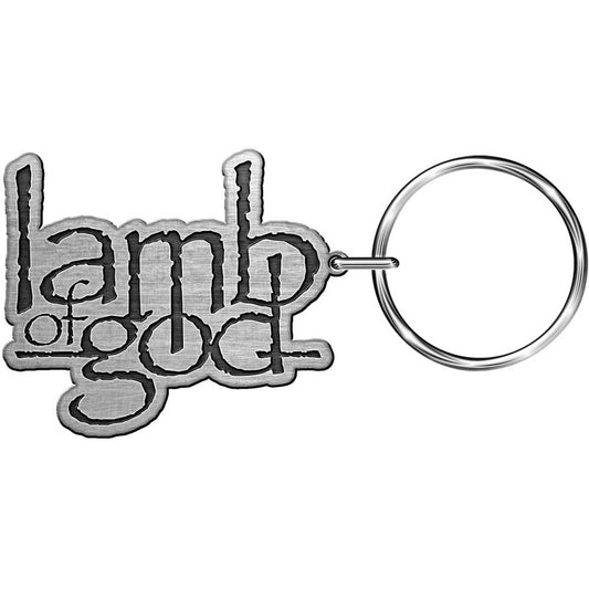 Lamb Of God Keychain: Logo Sleutelhanger