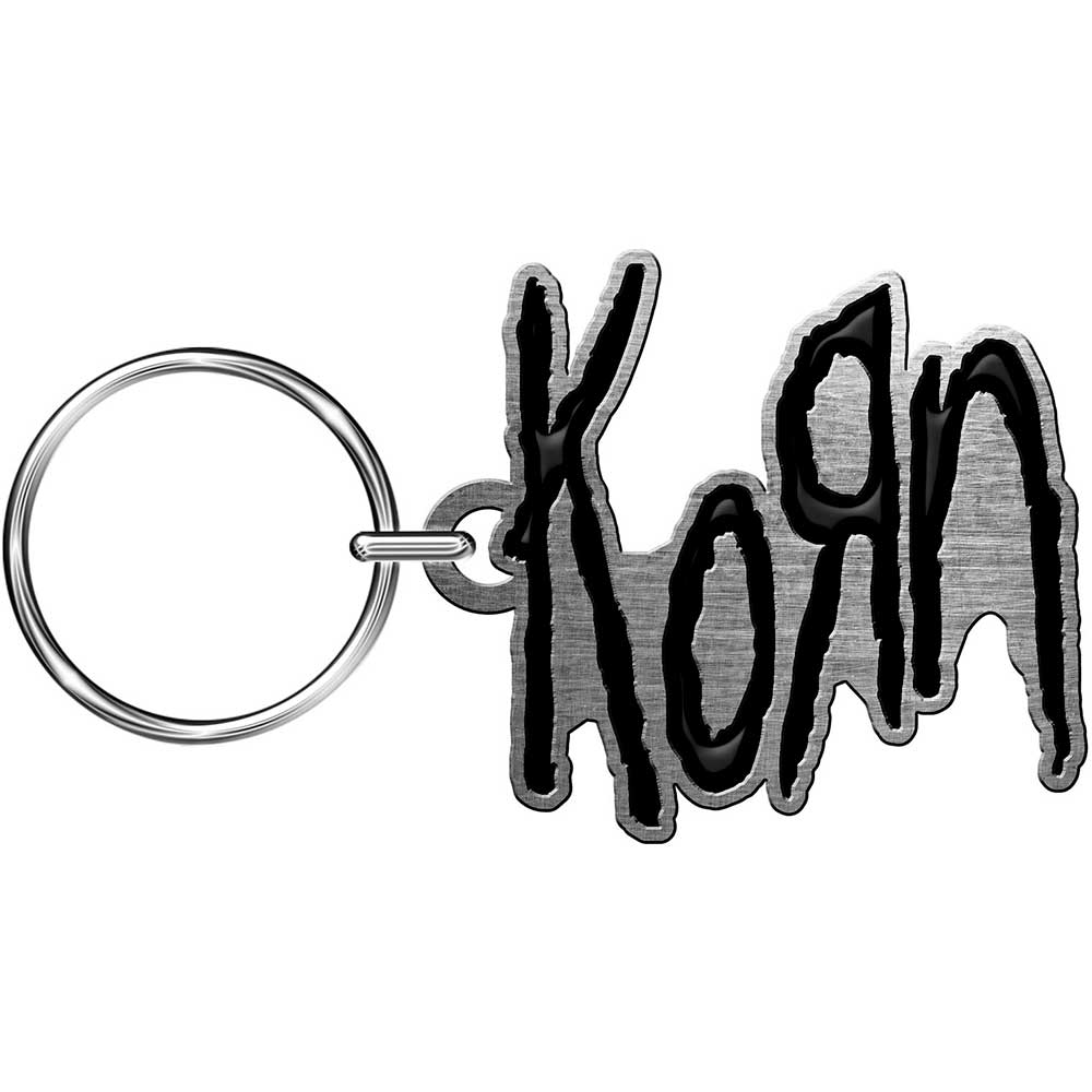 Een foto van een Keychain van Korn.