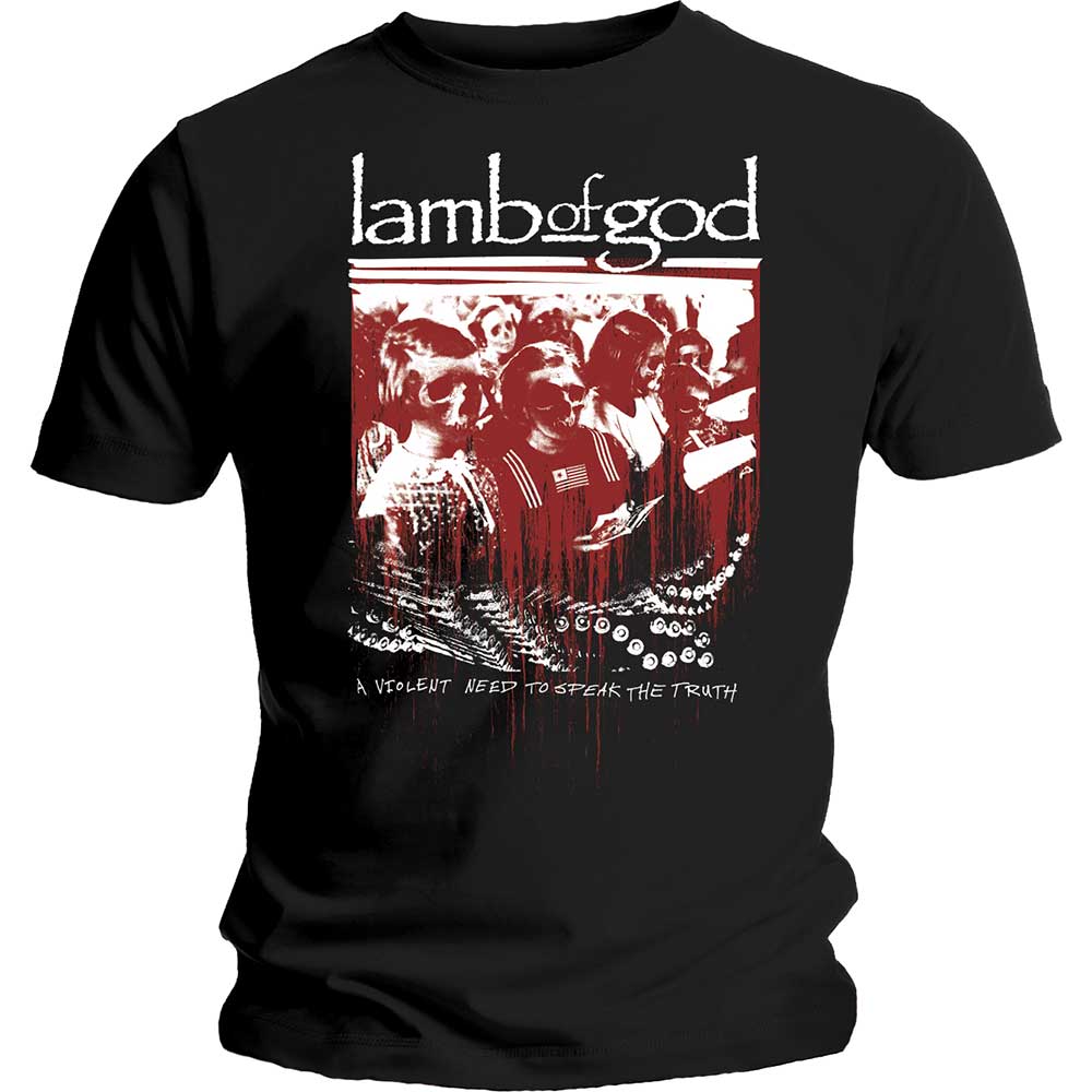 Lamb Of God Unisex T-Shirt: Enough is Enough T-Shirt