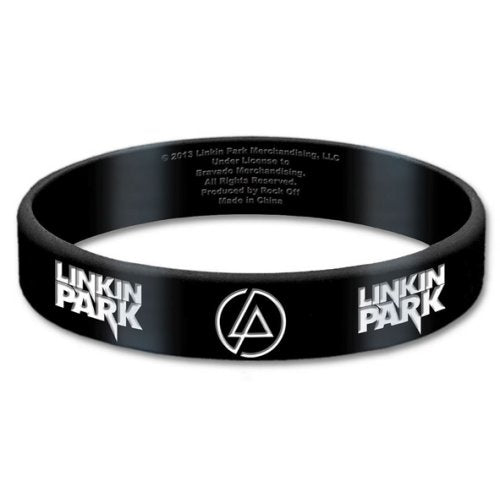 Linkin Park Gummy Wristband: Classic Logos Polsband