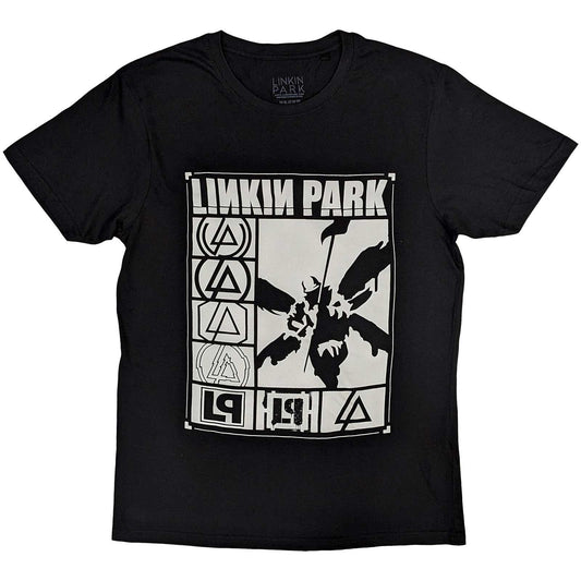 Een foto van een T-Shirt van Linkin Park.