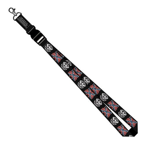 Lynyrd Skynyrd Lanyard: Biker Patch Keycord