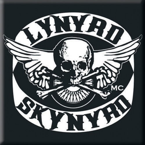 Lynyrd Skynyrd Fridge Magnet: Biker Patch Logo Koelkastmagneet