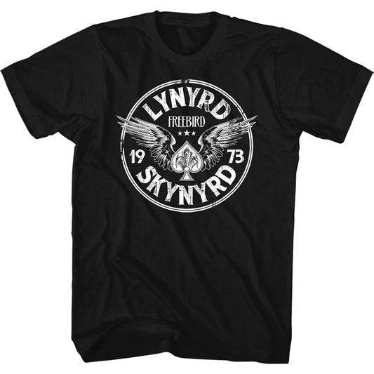 Lynyrd Skynyrd Unisex T-Shirt: Freebird '73 Wings T-Shirt