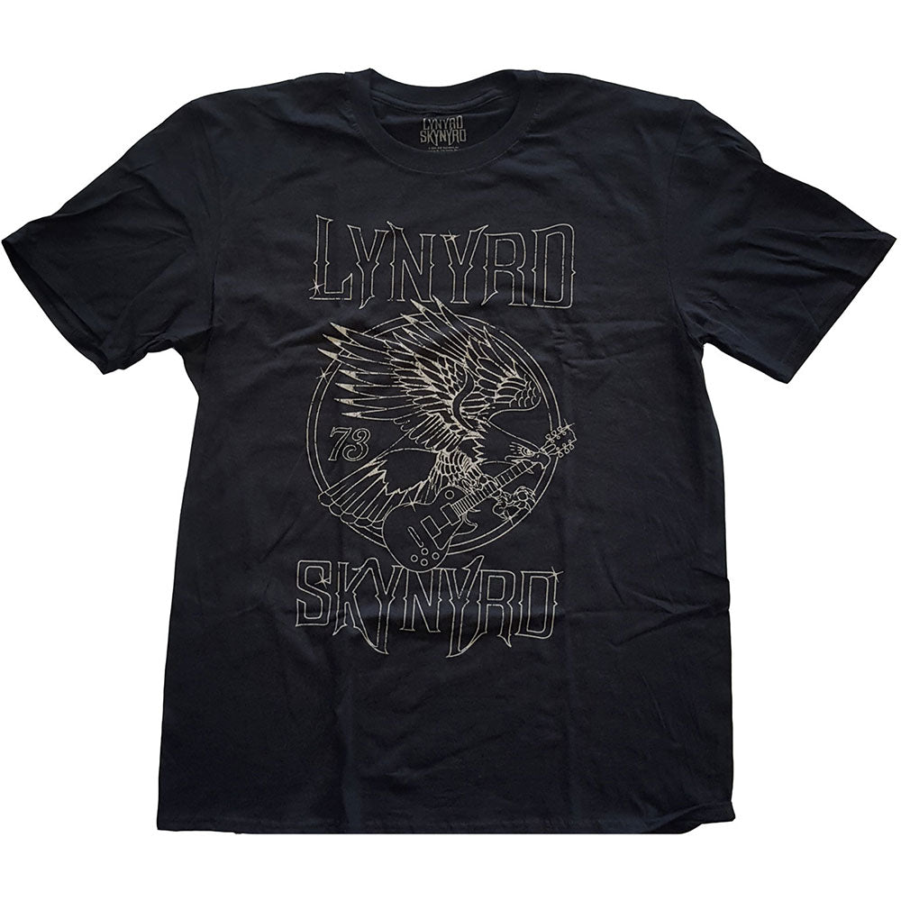 Lynyrd Skynyrd Unisex T-Shirt: '73 Eagle Guitar T-Shirt