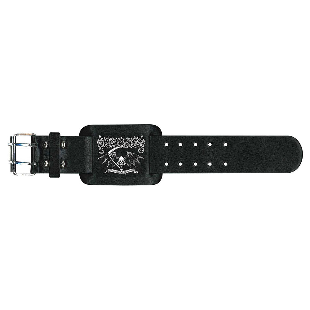 Dissection Leather Wrist Strap: Reaper Leren polsband